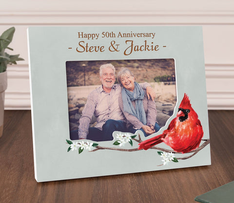 Personalized Cardinal Photo Frame