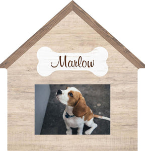 Personalized Dog House Photo Frame (2x3 Photo)