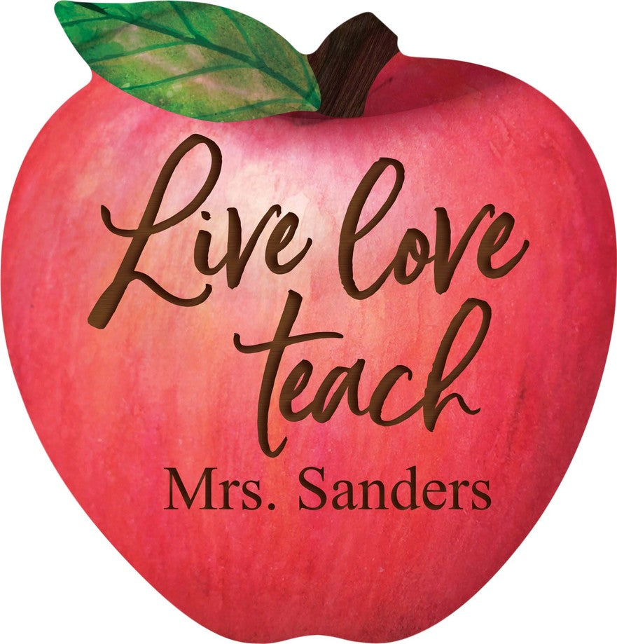 Personalized Apple Sign