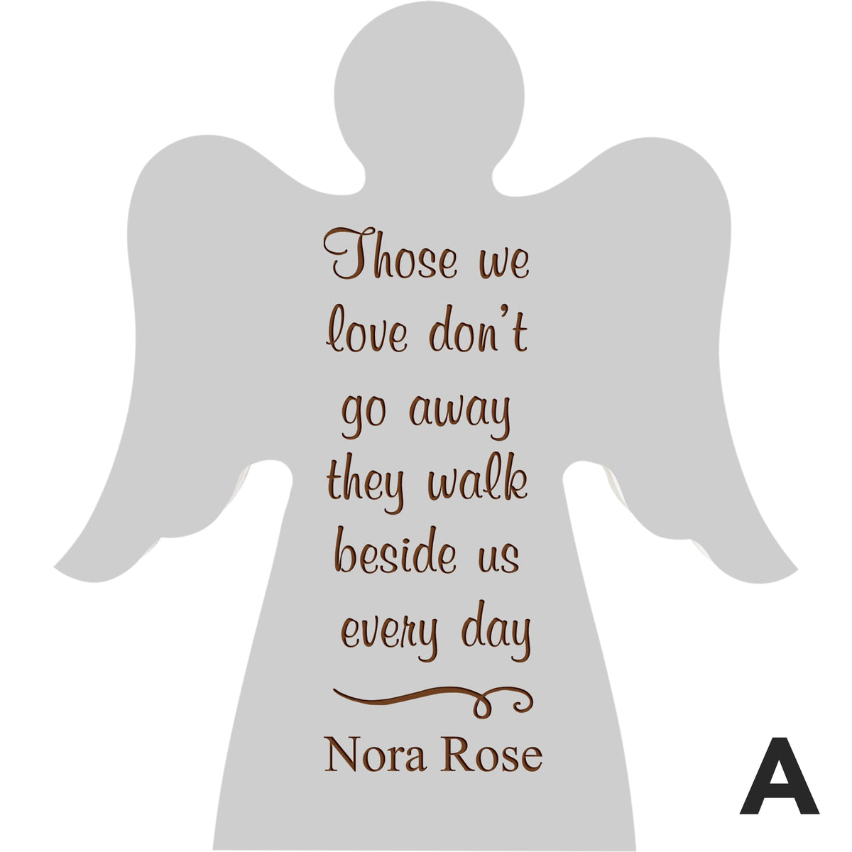 Personalized Pink Angel Sign