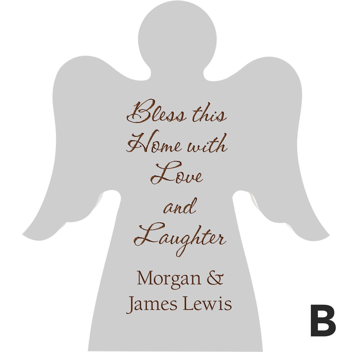 Personalized Pink Angel Sign