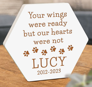 Personalized Hexagon Sign