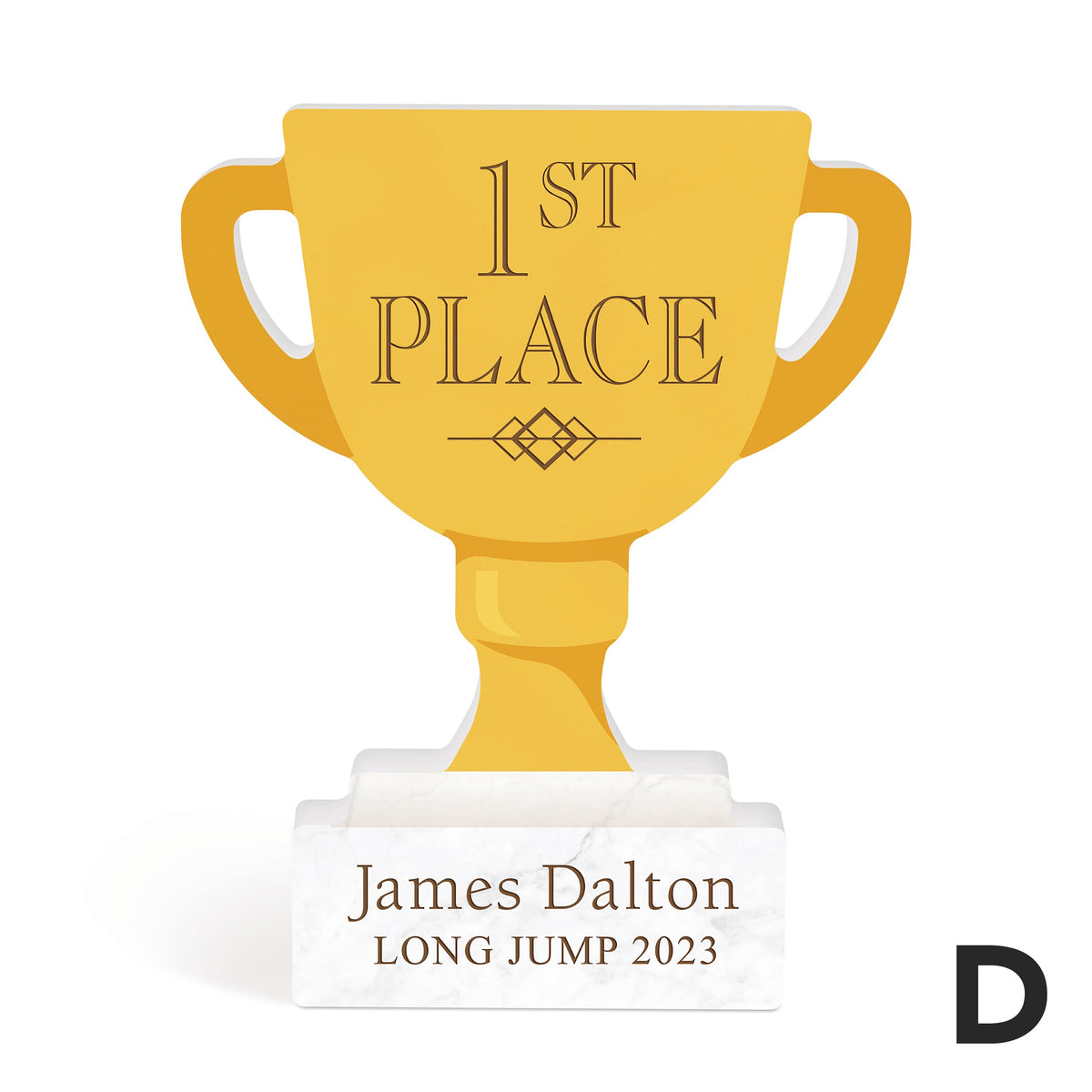Personalized Trophy Sign