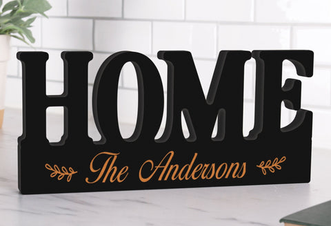 Personalized Home Carved Décor