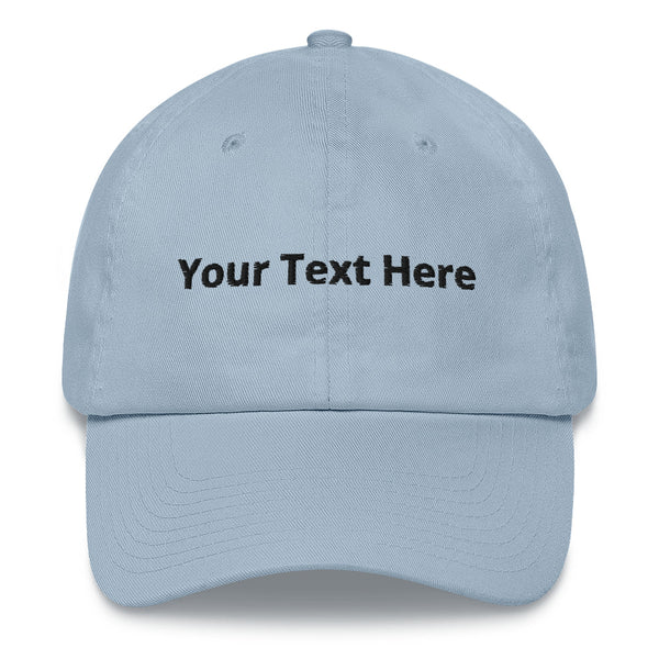 Custom Hat ( 1 Line, 2 Lines or 3 Lines)