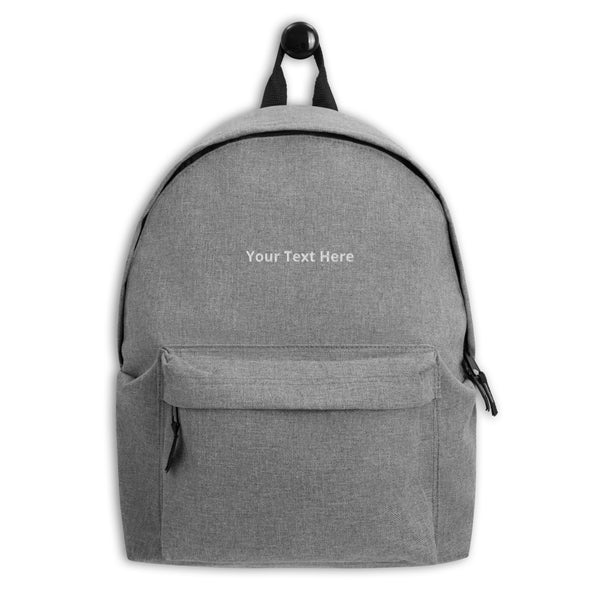 Embroidered Backpack One Hour Customer T-shirt