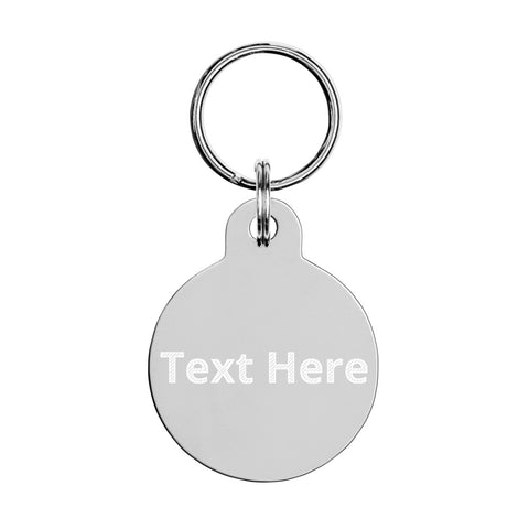 Engraved Pet ID Tag/Keychain